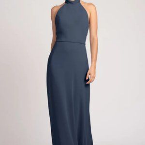 Jenny Yoo Brett Formal Gown in Evening Blue